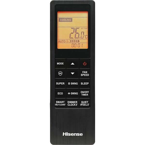 HISENSE HB35XU0B ENERGY UNI HB Black 12K
