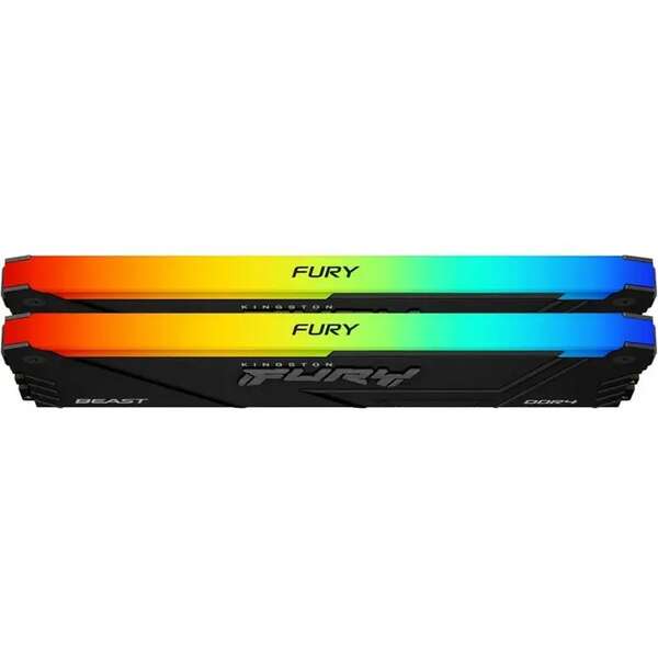 KINGSTON DDR4 32GB (2x16GB) 3200MHz FURY BEAST RGB KF432C16BB2AK2/32