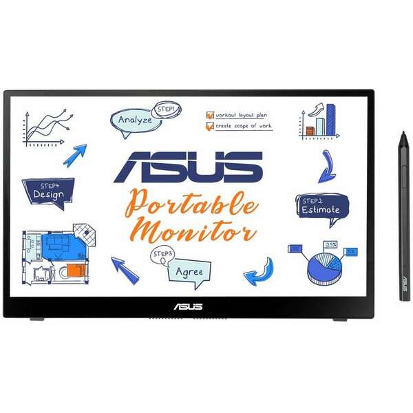 ASUS ZenScreen MB14AHD 90LM063V-B01170