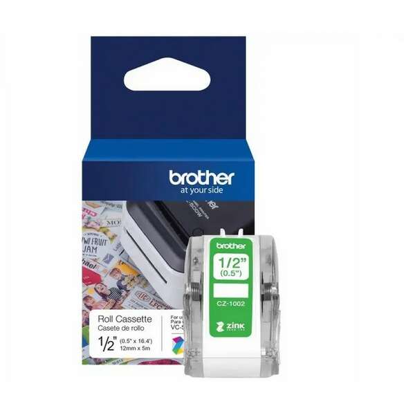 BROTHER CZ1002 Kont.kolor papirna traka 12mm, 5m