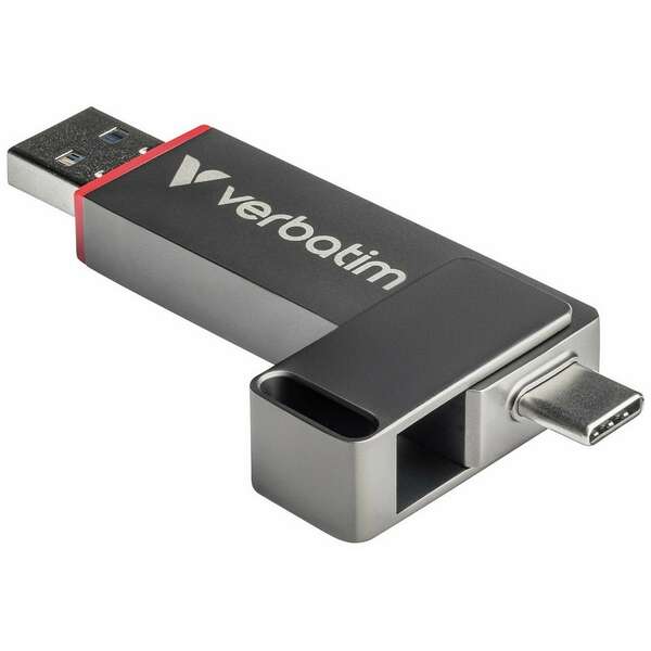 VERBATIM Dual QuickStick 256GB 32041 USB Flash Mem