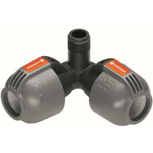 GARDENA Ugaona spojnica za okiten crevo muski navoj 25mm x 1/2