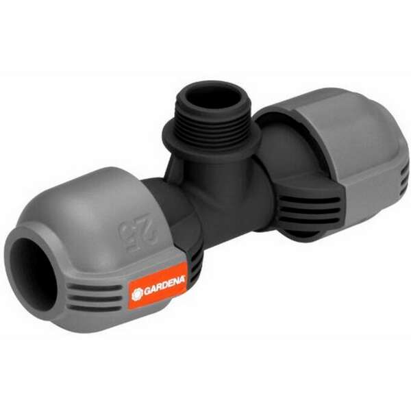 GARDENA Spojnica t racva za okiten crevo muski navoj 25mm x 3/4