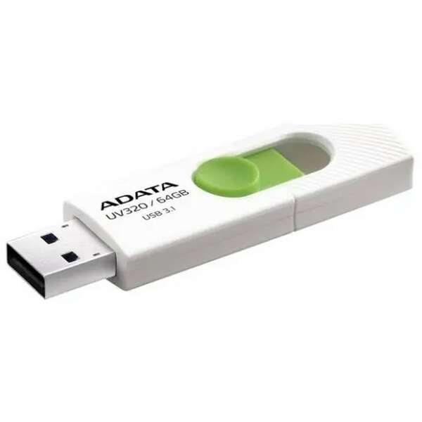 ADATA 64GB 3.1 AUV320-64G-RWHGN Green/White USB Flash  