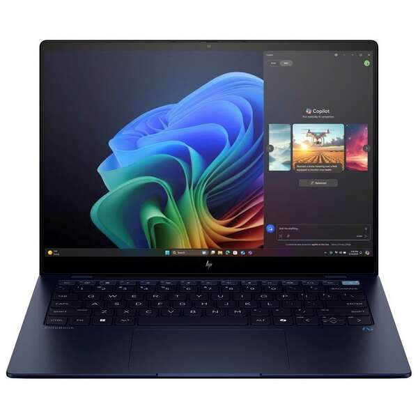 HP EliteBook Ultra 14 G1q, Qualcomm Snapdragon X Elite X1E-78-100, 32GB, 1TB SSD, Backlite, Win11Pro, US, Atmospheric Blue (A37BKET)