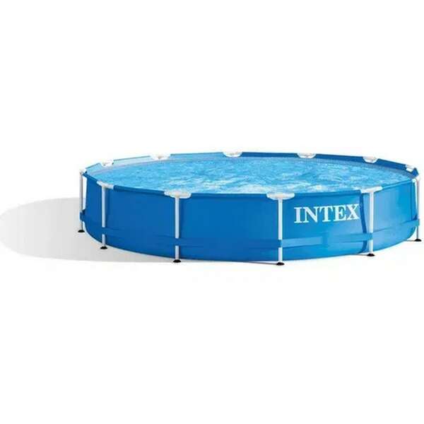 INTEX 3.66M X 76CM METAL FRAME POOL SET