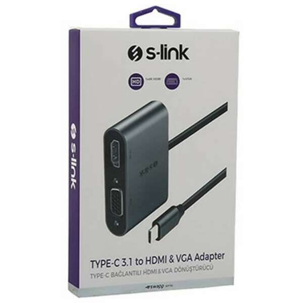 S-LINK SW-U516 TIP C-HDMI,VGA ADAPTER