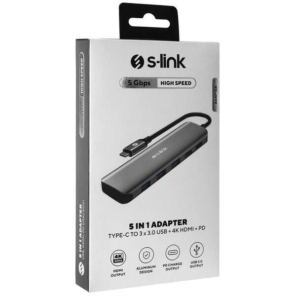 S-LINK SWV-USBC030 TYPE C Multiport