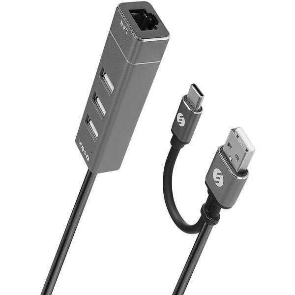 S-LINK SW-U222 TIP C,USB 2.0-LAN ADAPTER