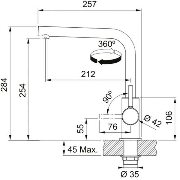 FRANKE LINA L PLUS 115.0693.230