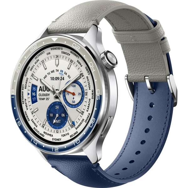 XIAOMI Watch S4 Bezel and Strap Kit Dual-tone Caramic (Blue-Gray)