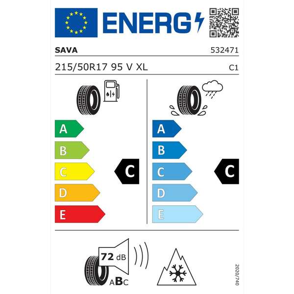 SAVA 215/50R17 95V ESKIMO HP 2