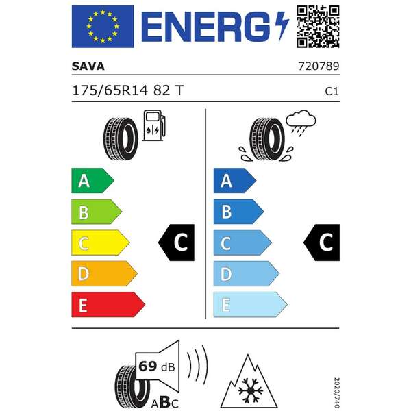 SAVA 175/65R14 82T ALL WEATHER All Season