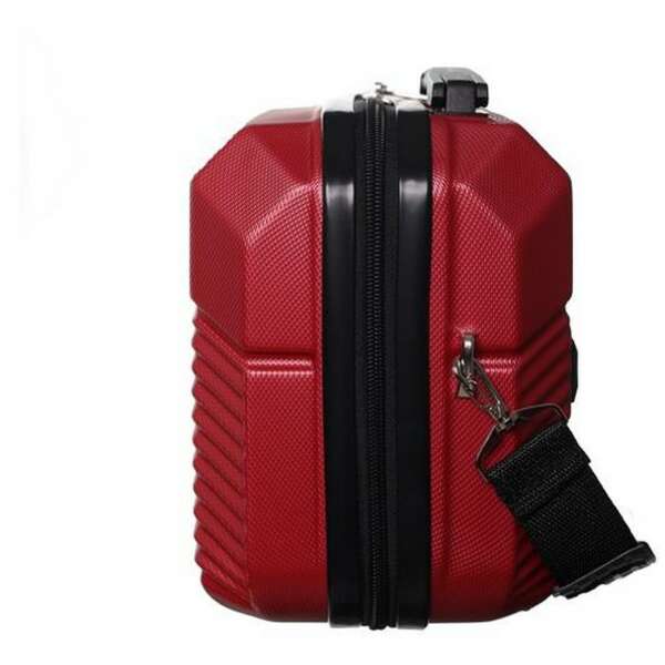 ENOVA CAPRI ABS Beauty case crvena 