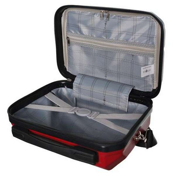ENOVA CAPRI ABS Beauty case crvena 