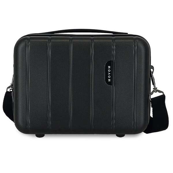 MOVOM WOOD ABS Beauty case crna 