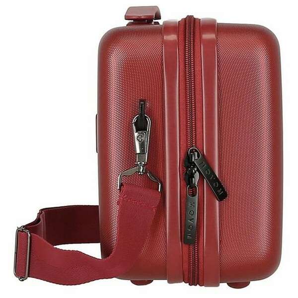 MOVOM WOOD ABS Beauty case crvena 
