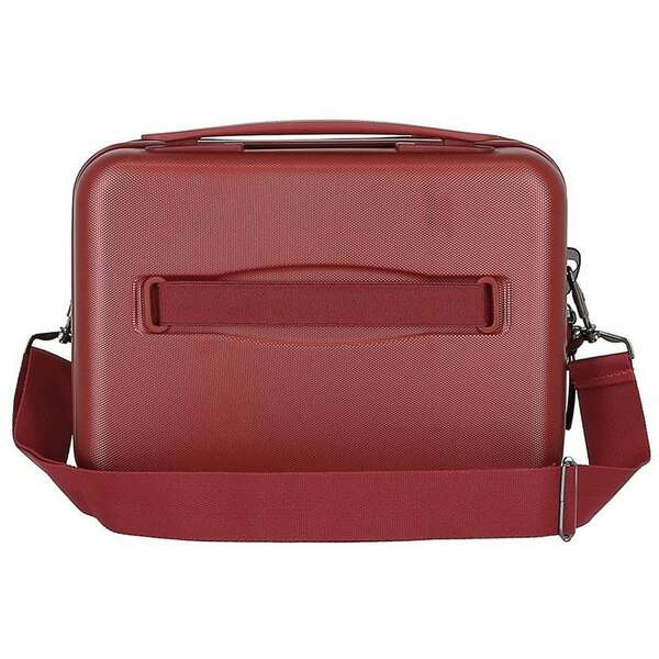 MOVOM WOOD ABS Beauty case crvena 