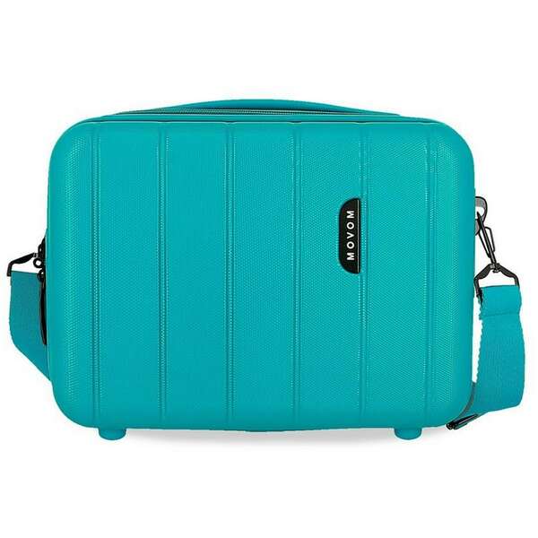 MOVOM WOOD ABS Beauty case tirkizna