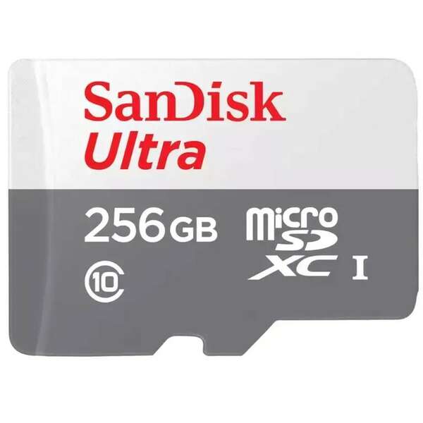 SANDISK SDXC 256GB Ultra Micro 100MB/Class 10/UHS-I SDSQUNR-256G-GN3MN