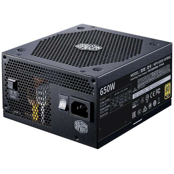 COOLER MASTER V650 GOLD V2 650W (MPY-650V-AFBAG-EU) 3Y