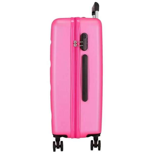 ROLL ROAD FLEX ABS set kofera 3/1 sa 4 tockica pink
