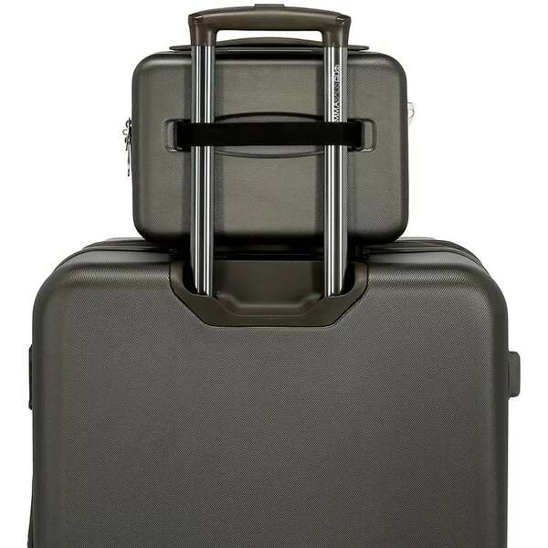 MOVOM GALAXY ABS Beauty case tamno siva
