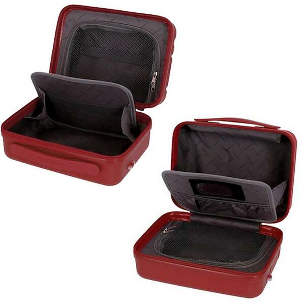 MOVOM GALAXY ABS Beauty case crvena