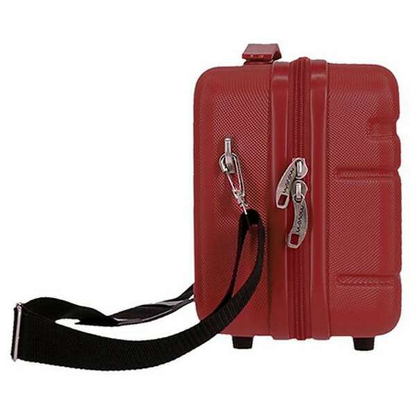 MOVOM GALAXY ABS Beauty case crvena