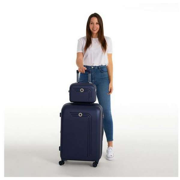 MOVOM RIGA ABS Beauty case teget