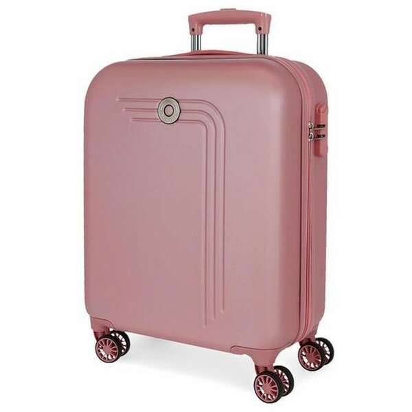 MOVOM RIGA ABS Kofer 55cm sa 4 tockica powder pink