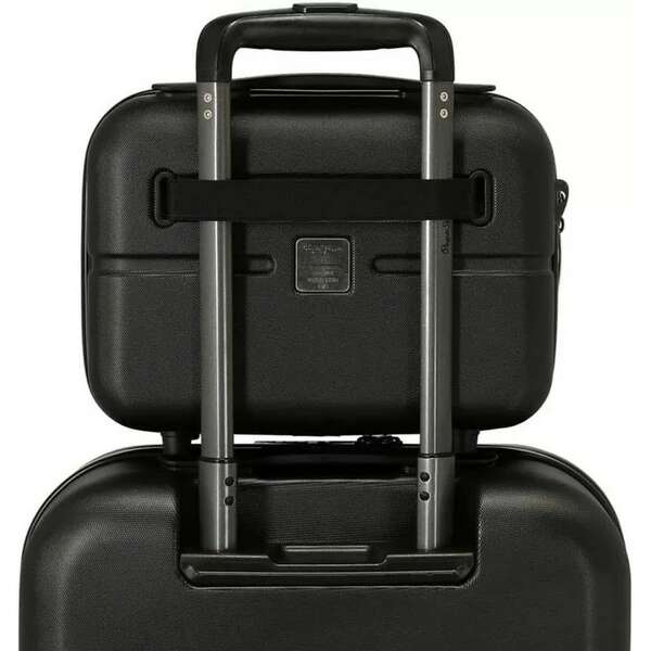 PEPE JEANS HIGHLIGHT ABS Beauty case crna
