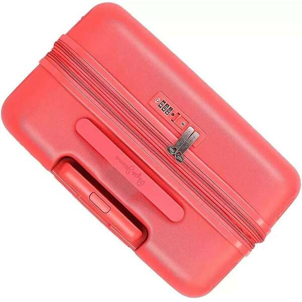 PEPE JEANS HIGHLIGHT ABS Set kofera 2/1 sa 4 tockica fuchsia