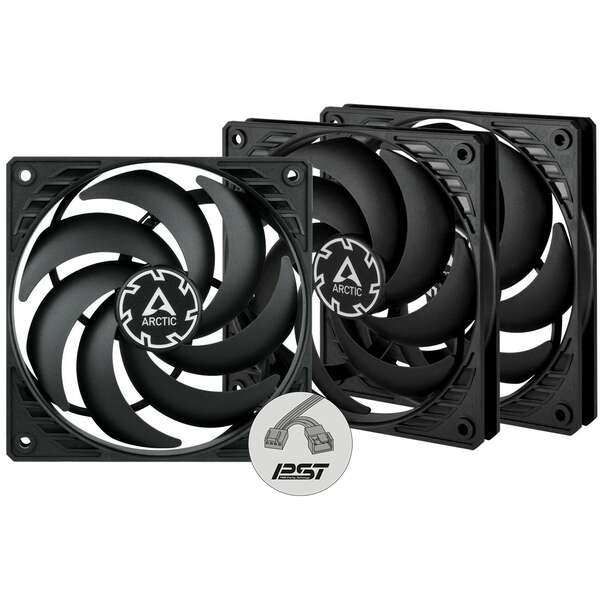ARCTIC P12 Slim PWM PST 3Pack ACFAN00275A 120mm 