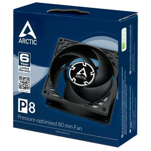 ARCTIC P8 Black ACFAN00147A 80mm Black