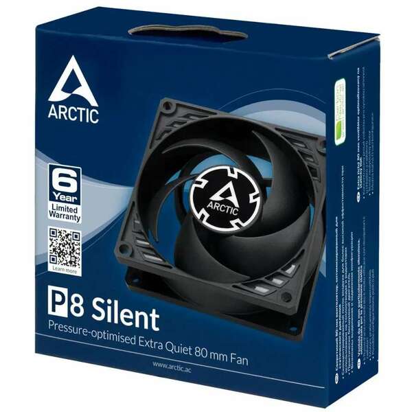 ARCTIC P8 Silent ACFAN00152A 80mm Black