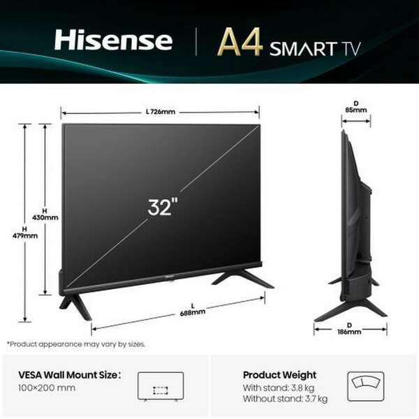 HISENSE 32A4Q