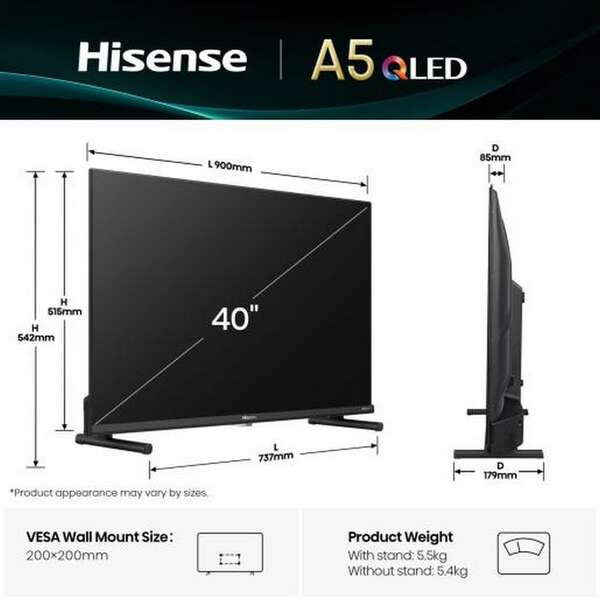 HISENSE 40A5Q