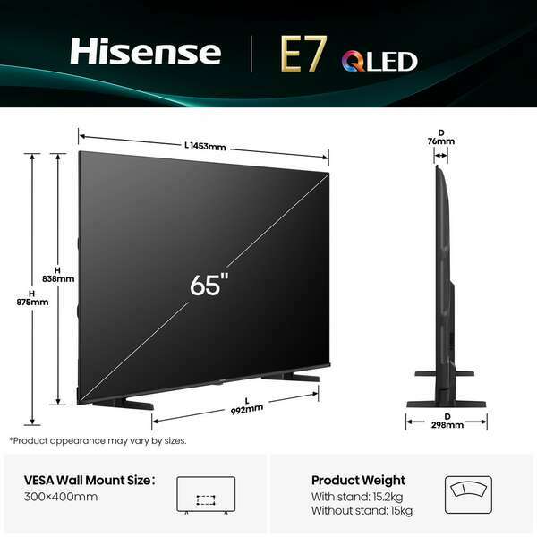 HISENSE 65E7Q