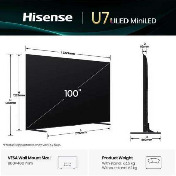 HISENSE 100U7Q