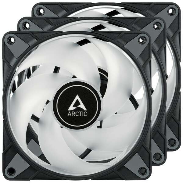 ARCTIC P12 PWM PST A-RGB 3pack ACFAN00232A 120mm Black