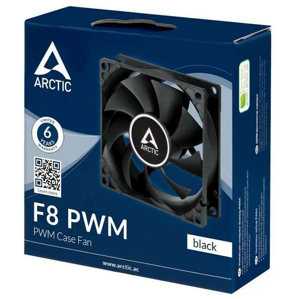 ARCTIC F8 PWM ACFAN00207A 80mm Black