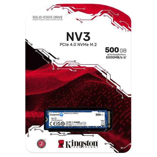 KINGSTON 500GB M.2 NVMe SNV3S/500G NV3