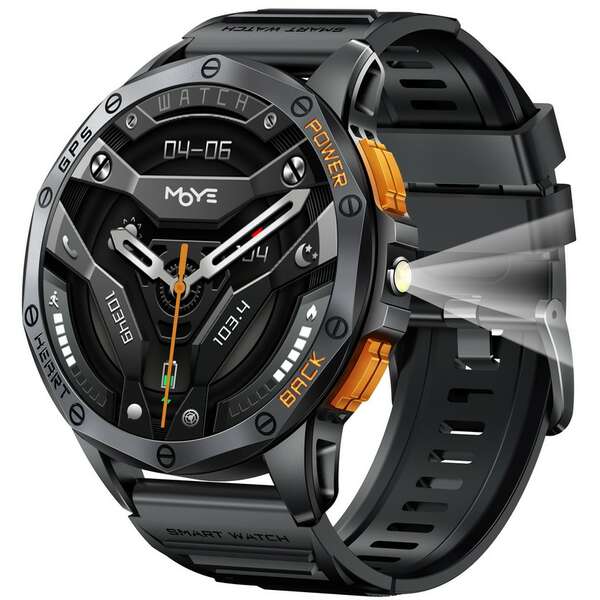 MOYE Smart Watch NavX Pro GPS Black
