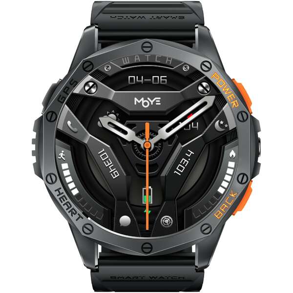 MOYE Smart Watch NavX Pro GPS Black