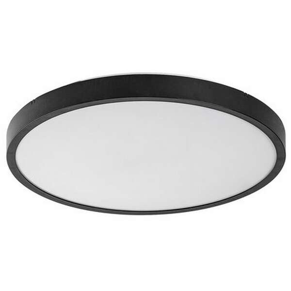 RABALUX Alenzo, LED plafonjera sa daljinskim, dimabilna, 24W, 3000-6000K, 35.5cm, IP44, crna