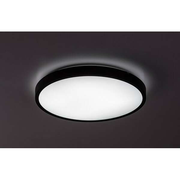 RABALUX Alenzo, LED plafonjera sa daljinskim, dimabilna, 24W, 3000-6000K, 35.5cm, IP44, crna