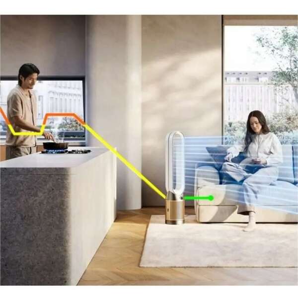 DYSON TP12 Purifier Cool White/Gold