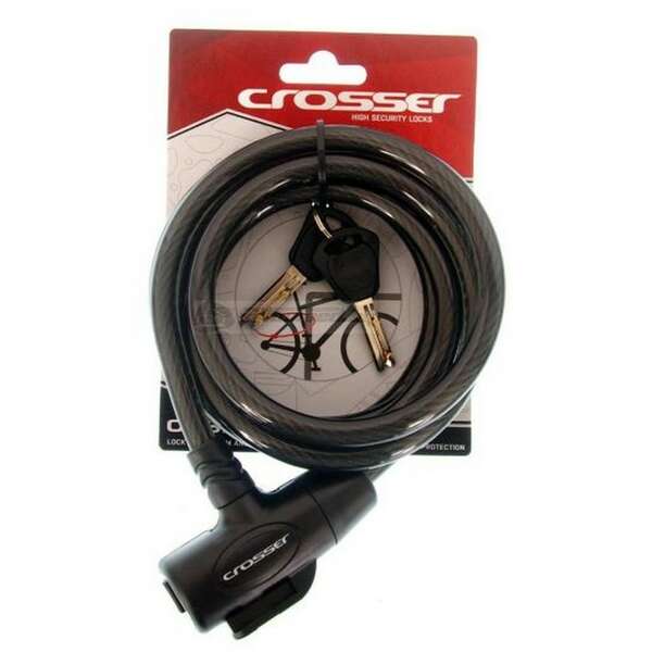 CROSS Brava za zakljucavanje CL-823 10x 1 800mm w bracket crna