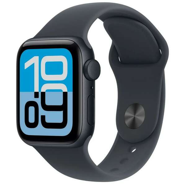 APPLE Watch SE 3 GPS 44mm Midnight Aluminium Case with Midnight Sport Band - M/L mehq4rk/a